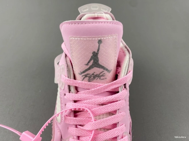 Reps TBkick 4 OFF-WHITE X JORDAN PINK 0823